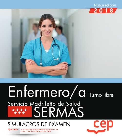 Enfermero/a Turno Libre. Servicio Madrileño de Salud SERMAS. 9788468172446