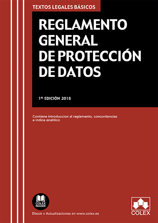 Reglamento General de protección de Datos. 9788417135799