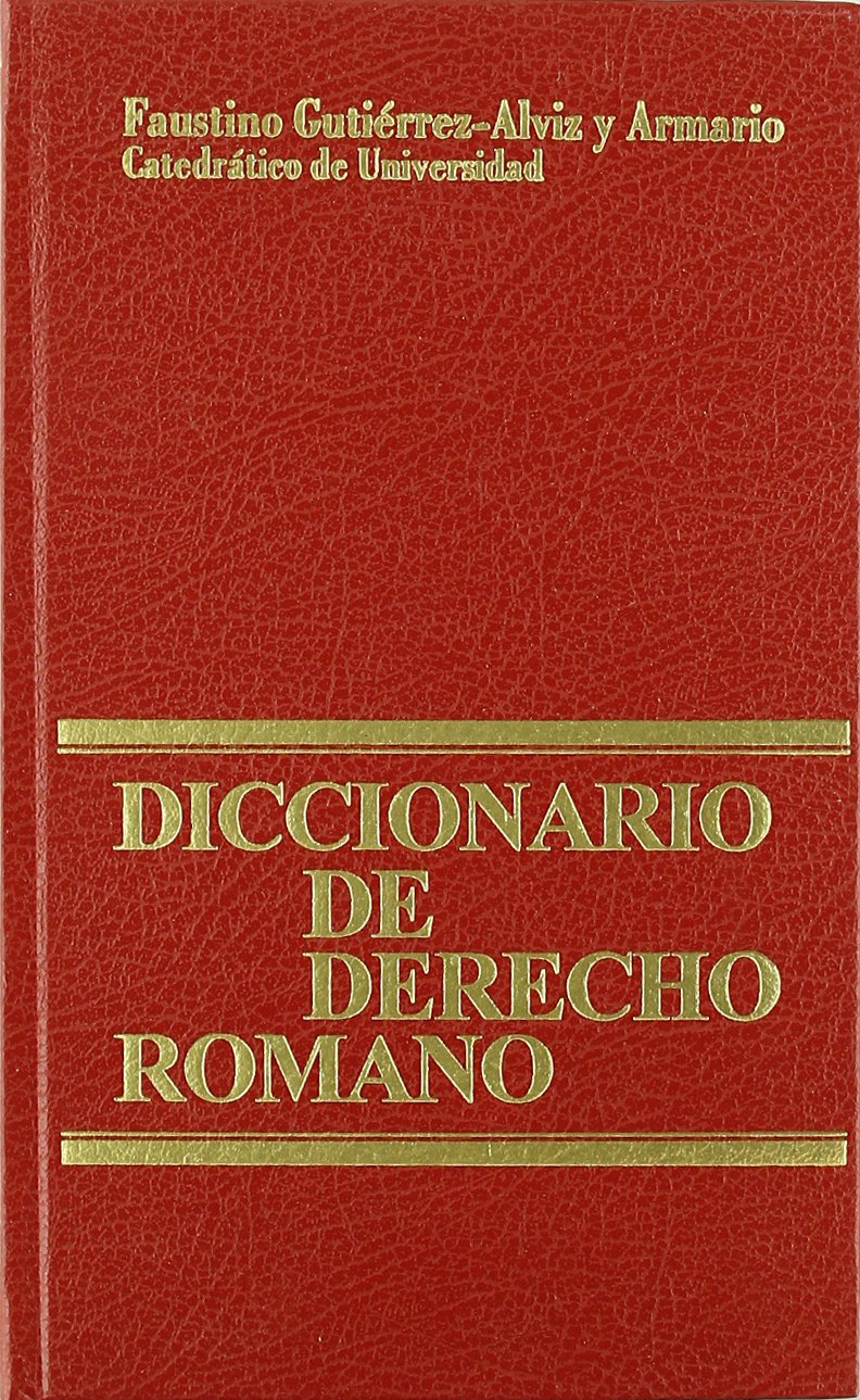 Diccionario de Derecho romano. 9788429012392