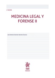 Medicina legal y forense II. 9788491904694