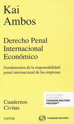 Derecho Penal Internacional Económico. 9788491977704