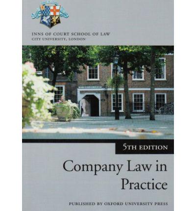 Company Law in practice. 9780199264261