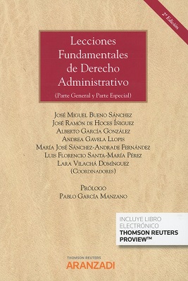 Lecciones fundamentales de Derecho Administrativo