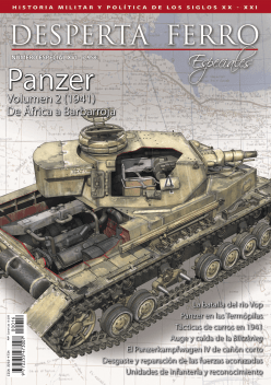 Panzer. Volumen 2: (1941) De África a Barbarroja