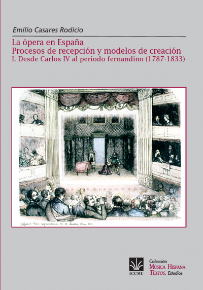 La ópera en España: procesos de recepción y modelos de creación. 9788489457546
