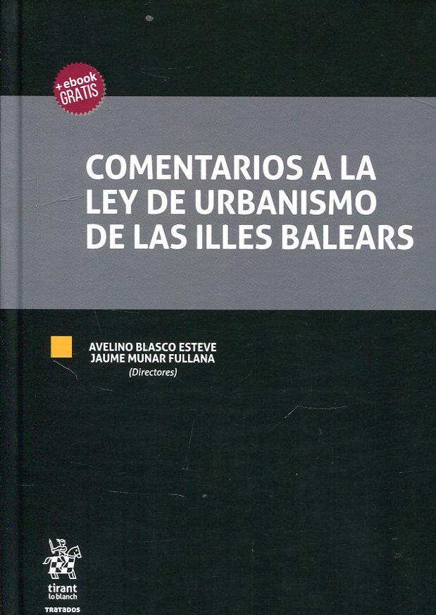 Comentarios a la Ley de Urbanismo de las Illes Balears