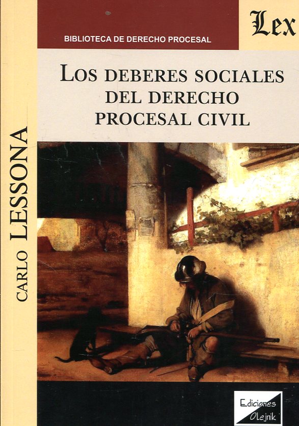 Los deberes sociales del Derecho procesal civil. 9789563922899