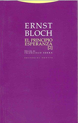 El principio esperanza (2). 9788481647143