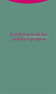 La referencia de los nombres propios. 9788481648249