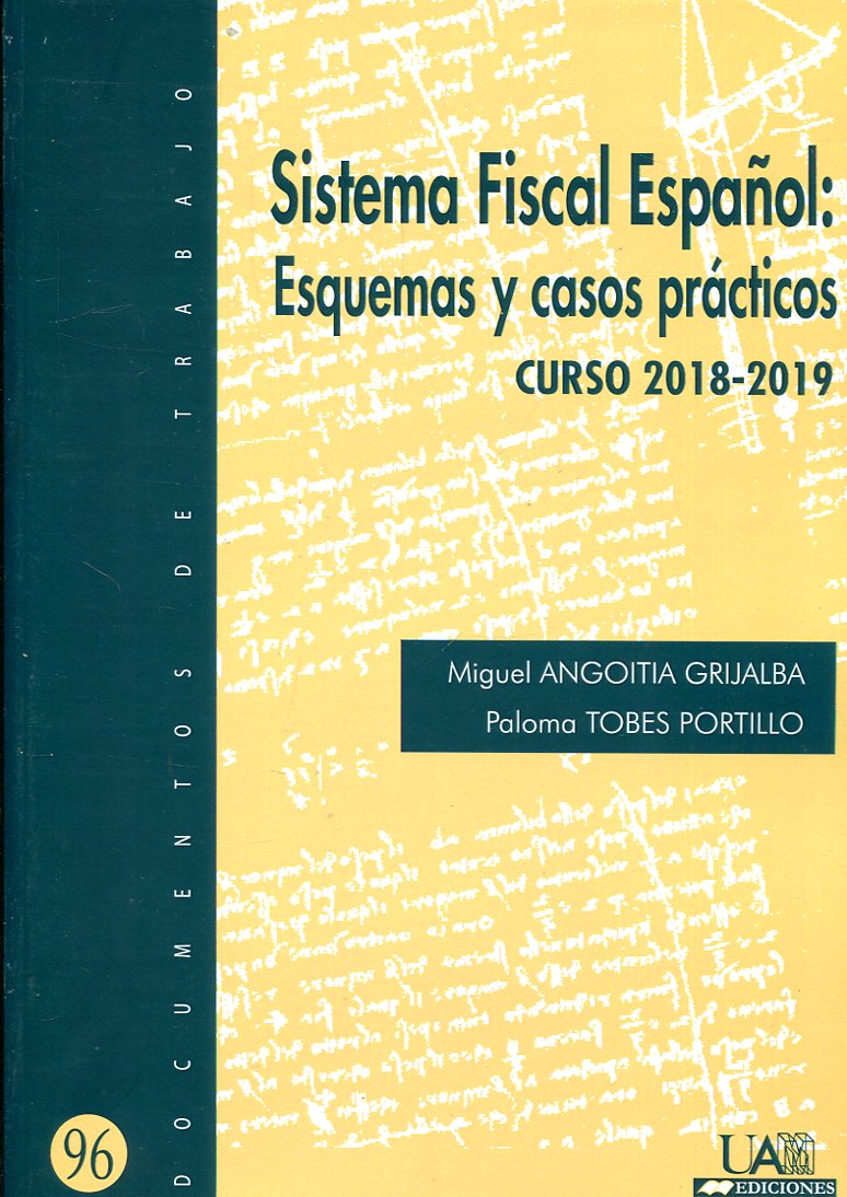 Sistema fiscal español. 9788483446577