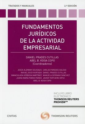 Fundamentos jurídicos de la actividad empresarial. 9788491977353