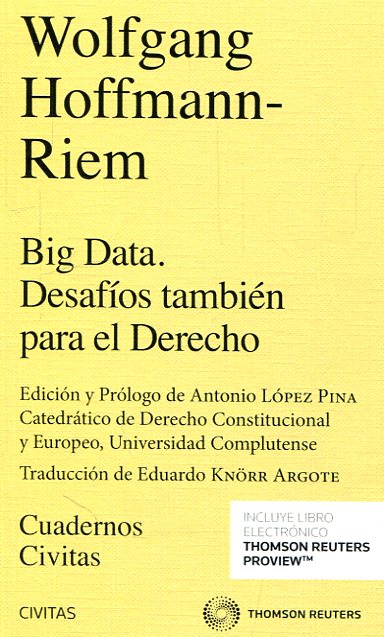 Big Data. 9788491979159