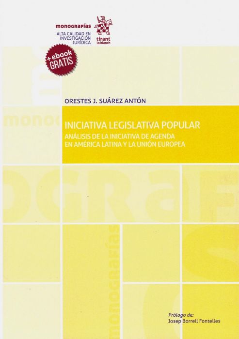 Iniciativa Legislativa Popular. 9788491900580