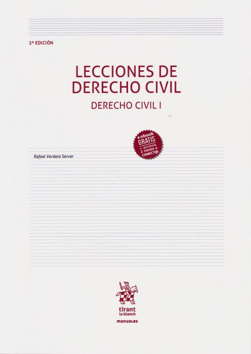 Lecciones de Derecho Civil. 9788491907220