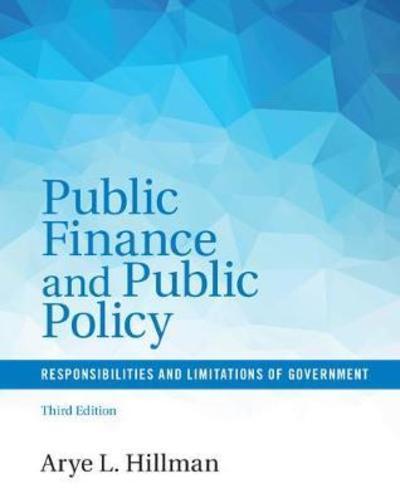 Public finance and public policy. 9781316501801
