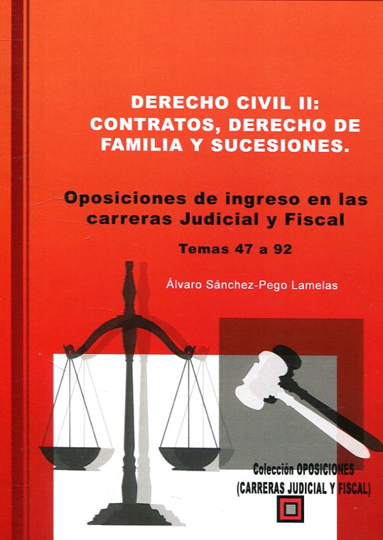 Derecho Civil II: contratos, Derecho de familia y sucesiones. 9788494826443