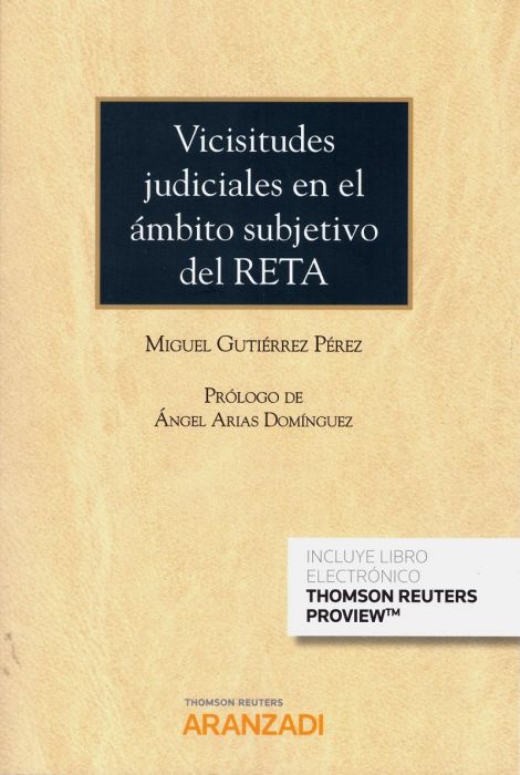 Vicisitudes judiciales en el ámbito subjetivo del RETA. 9788413080666