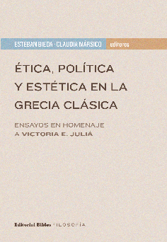 Ética, política y estética en la Grecia Clásica