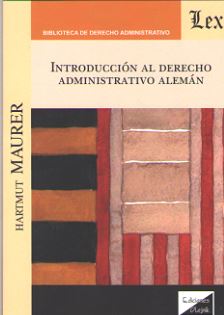 Introducción al Derecho Administrativo alemán