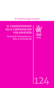 El consentimiento en la contratación por adhesión. 9788413134994