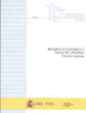 Régimen Económico y Fiscal de Canarias. 9788447609932