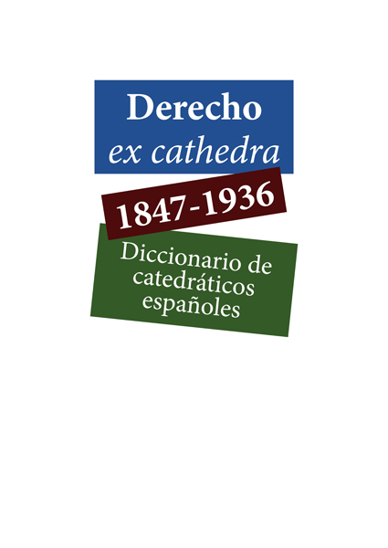 Derecho ex cathedra 1847-1936. 9788413243986