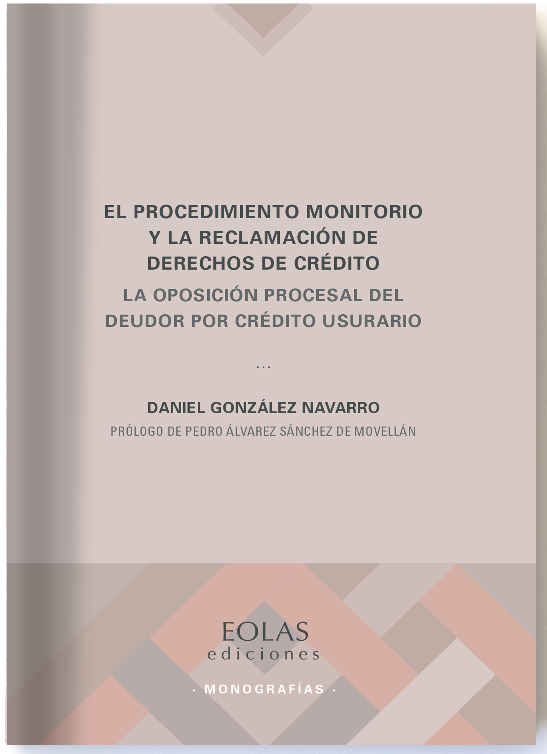 El procedimiento monitorio y la reclamación de derechos de crédito. 9788418079061