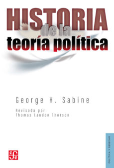 Historia de la teoría política. 9789681641993