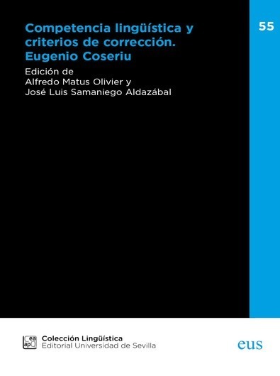 Competencia lingüística y criterios de corrección. 9788447228652