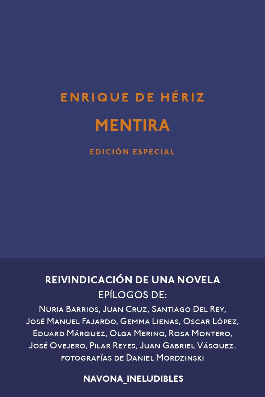 Libro: Mentira - 9788417978211 - Hériz, Enrique de - · Marcial