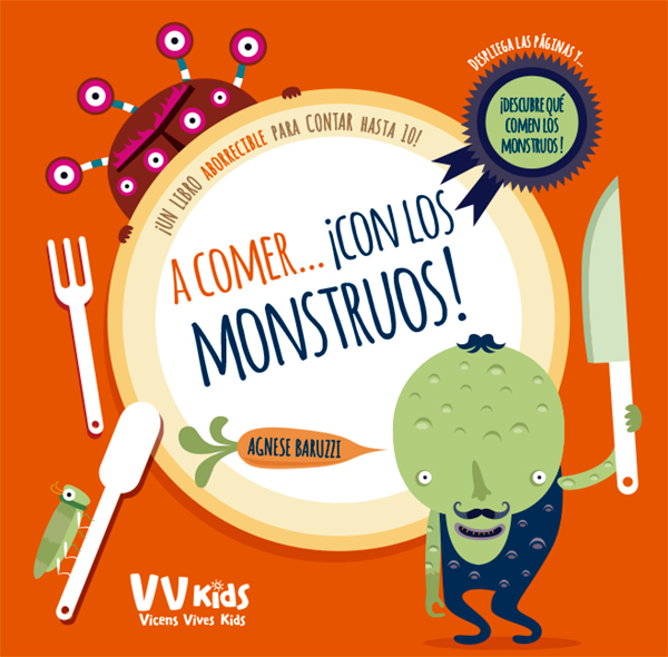 A comer... ¡con los monstruos!. 9788468250847