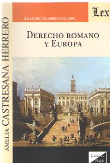 Derecho romano y Europa. 9789563927344