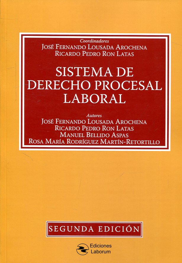 Sistema de Derecho procesal laboral. 9788417789022