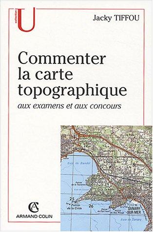 Commenter la carte topographique