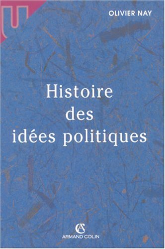 Histoire des idées politiques. 9782247048977