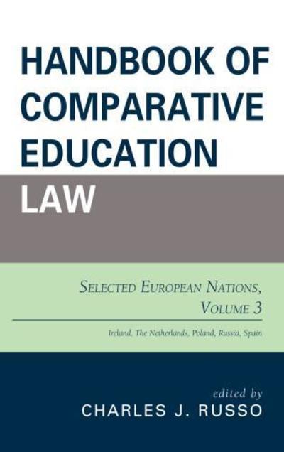 Handbook of comparative education Law 