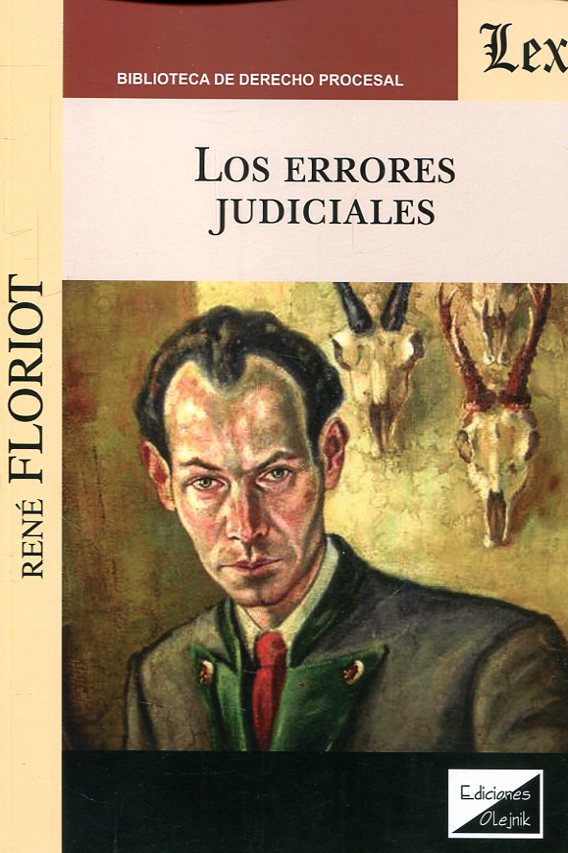 Los errores judiciales. 9789563924510