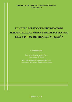 Fomento del cooperativismo como alternativa económica y social sostenible. 9788491489849
