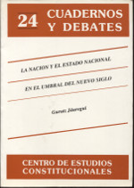 La Nación y el Estado nacional en el umbral del nuevo siglo. 9788425908491