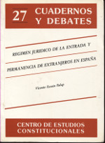 Régimen jurídico de la entrada y permanencia de extranjeros en España. 9788425908699