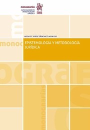 Epistemología y metodología jurídica. 9788413132907