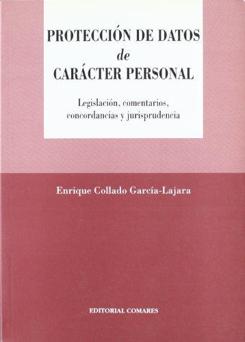 Protección de datos de caracter personal. 9788484441298