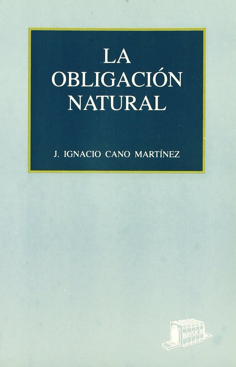 La obligación natural. 9788476761694