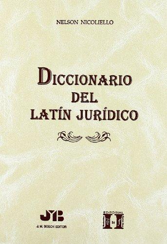 Diccionario del latín jurídico