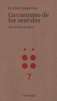 Comunismo de los sentidos. 9789569720086