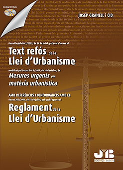 Text refòs de la Llei d Urbanisme. 9788476987773