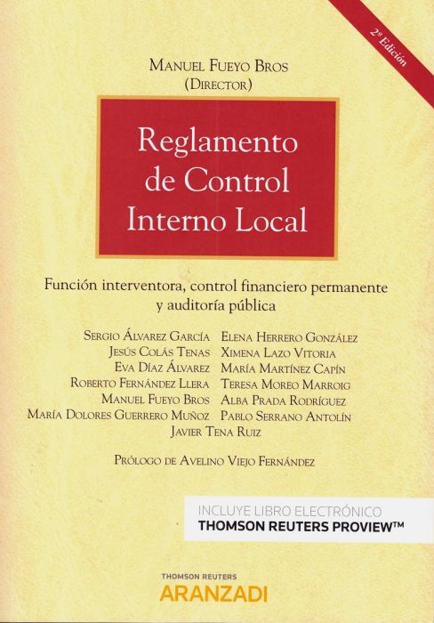 Reglamento de control interno local