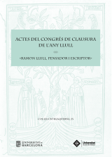 Actes del Congrés de Clausura de l'Any Llull