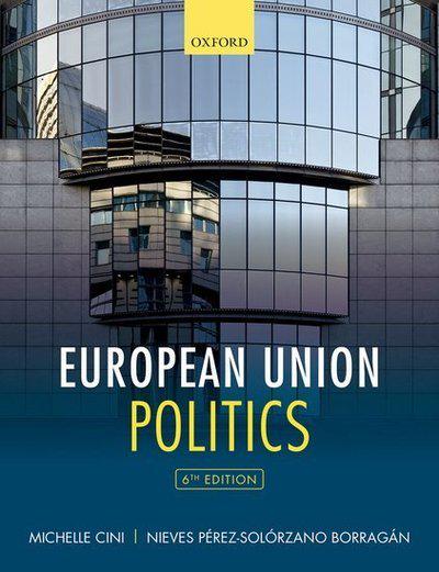 European Union politics. 9780198806530
