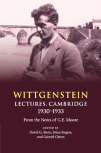 Wittgenstein: lectures, Cambridge 1930-1933